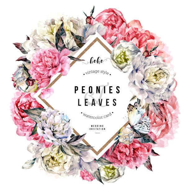 花卉矢量图素材ID：332970246