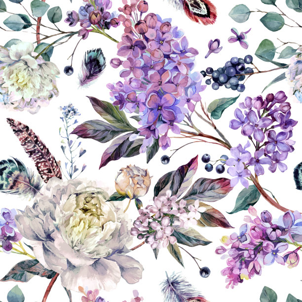 花卉矢量图素材ID：332970276