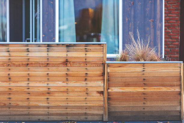 科罗拉多州西部乡村的木墙城市表面背景和各种纹理图片下载