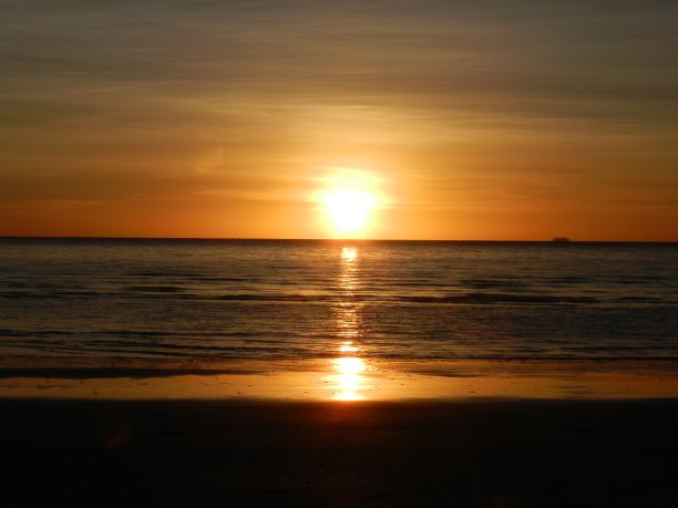 海上日落图片下载