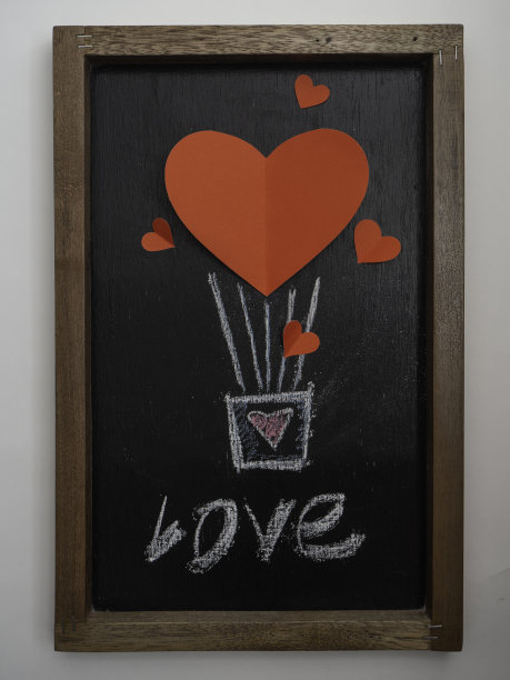 情人节的心形气球图片下载