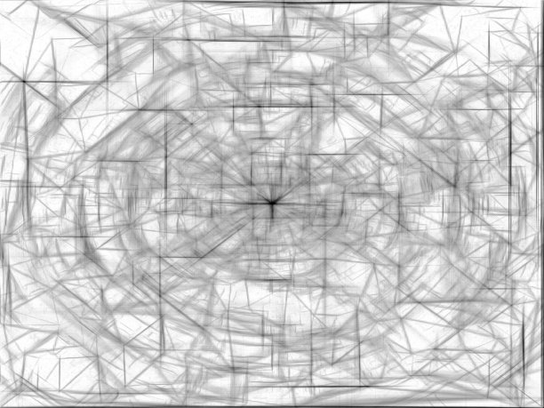迷幻绘画和素描抽象图案的黑色和白色图片下载