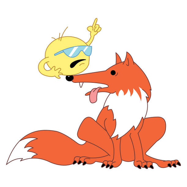 童话狐狸面包面包图片下载