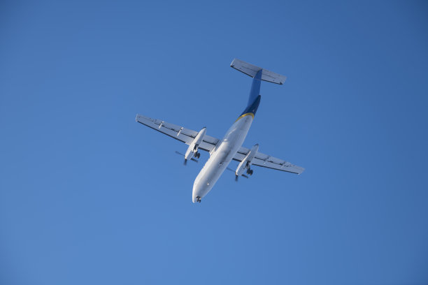 民航飞机在空中飞行图片下载