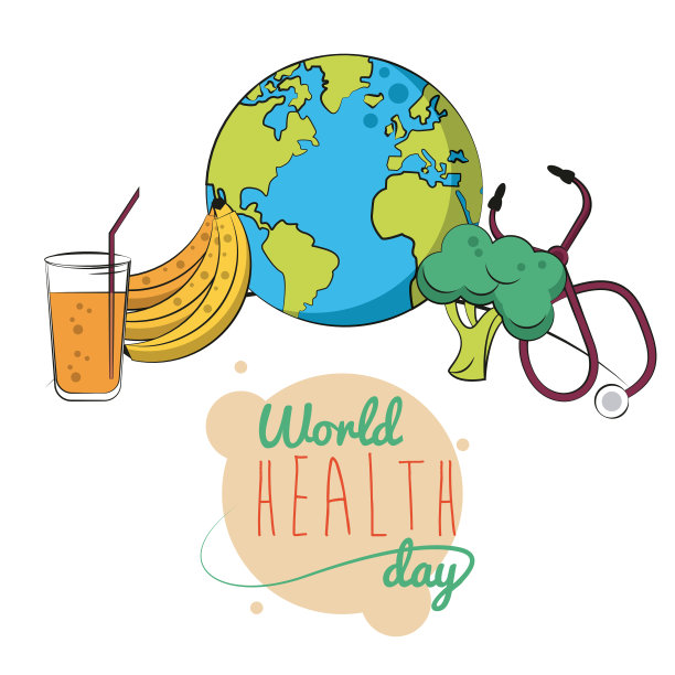 世界健康日卡图片下载