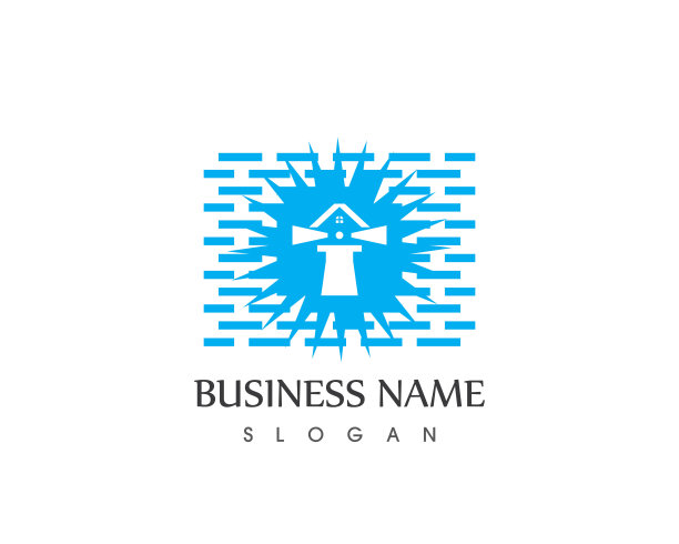 砖墙图标模板图片下载