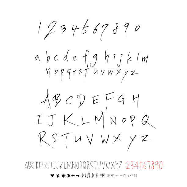 矢量字体图片下载