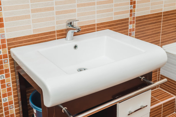 浴室里水槽的照片图片下载