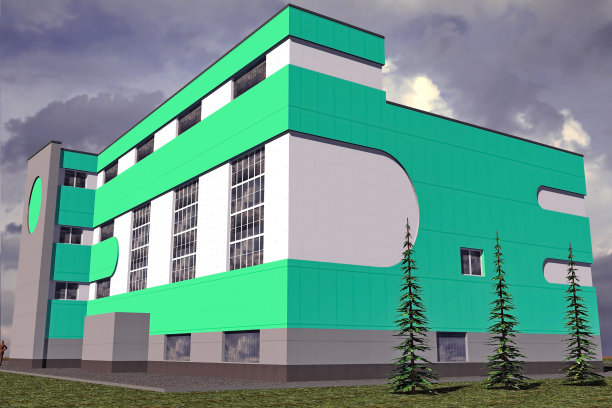 3D渲染建立简单的几何模型图片下载