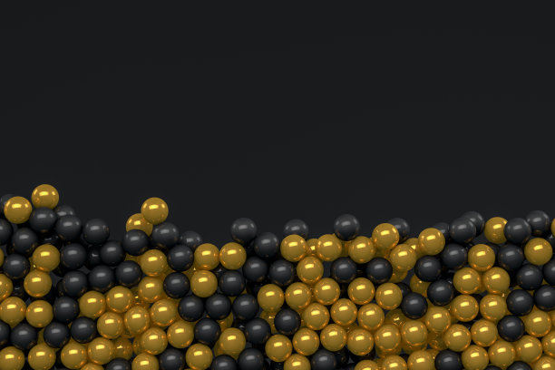 三维抽象球体背景图片下载