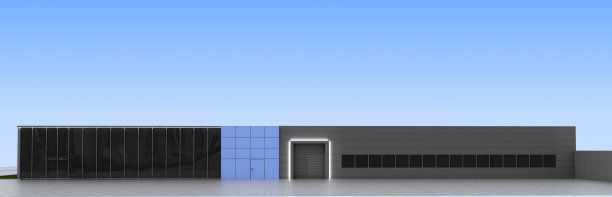 室外商场3d渲染图片下载