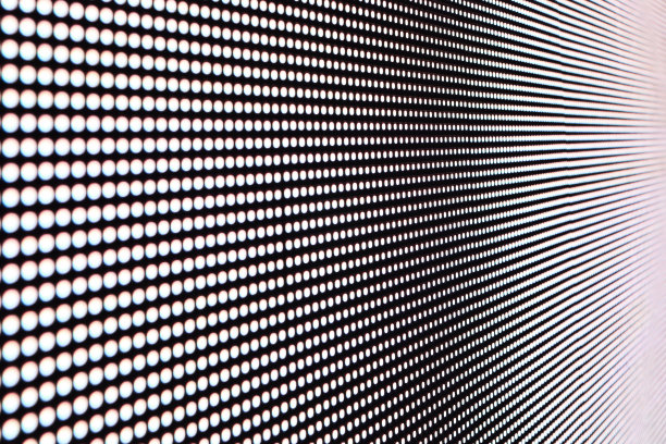 模糊的LED屏幕特写。明亮的抽象背景适合任何设计图片下载