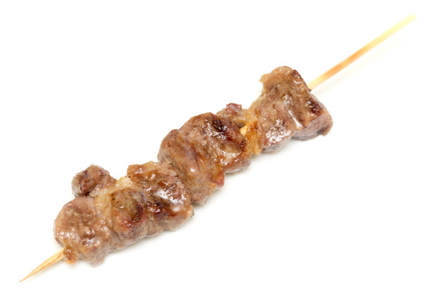 猪肉烤肉串图片下载