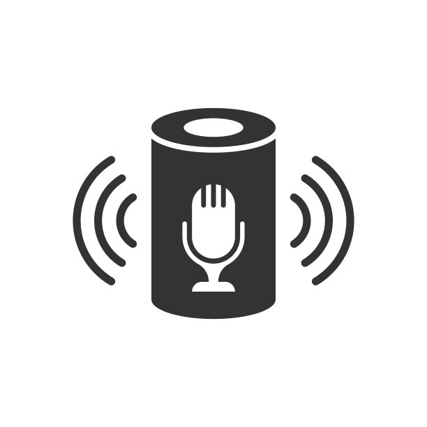 平面风格的语音助手图标。智能家居辅助矢量说明白色隔离背景。指挥中心业务概念。图片下载