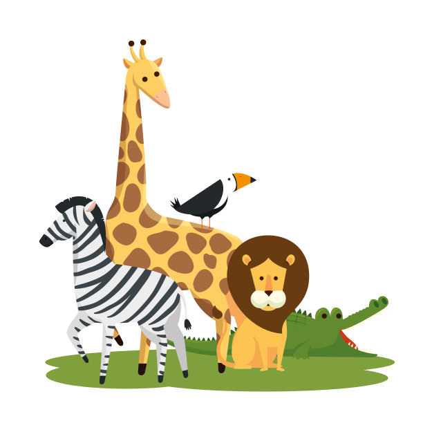 自然保护区里可爱的野生动物图片下载