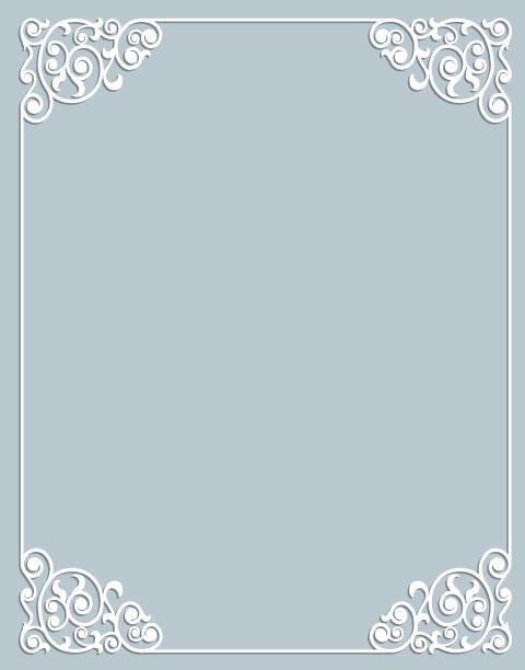 白色的框架图片下载