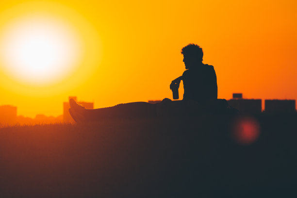 浪漫的日落图片下载