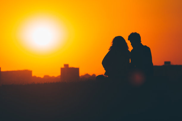 浪漫的日落图片下载