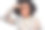 近距离的工作室肖像美丽的非洲裔美国年轻女子看向远方的手在额头上，笑容灿烂，站在白色的背景。人们积极情绪概念图片下载
