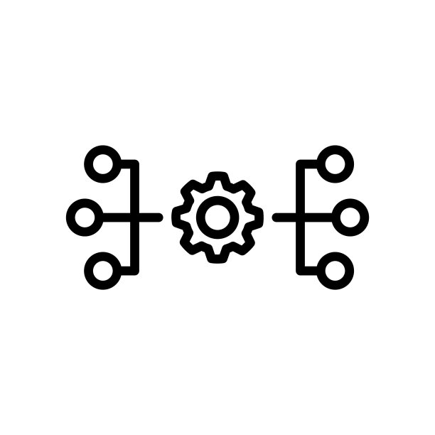 算法图标，矢量插图图片下载