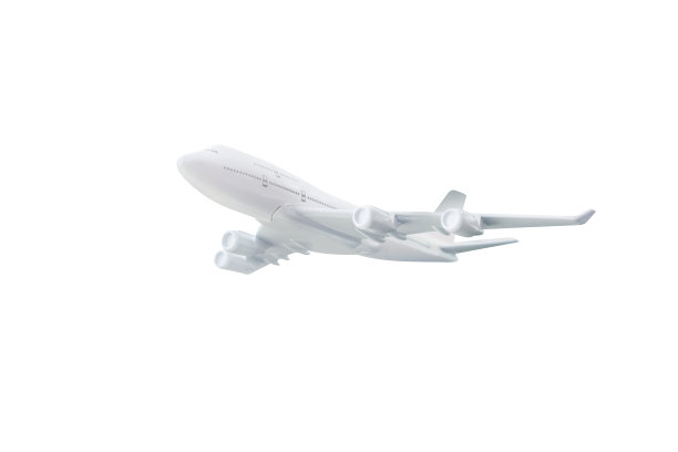 飞机孤立在白色背景与剪切路径图片下载