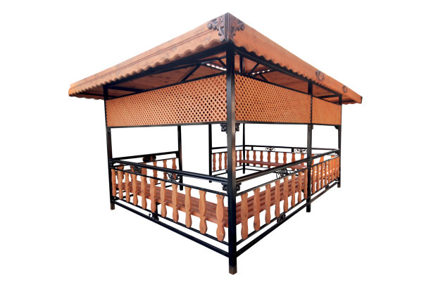 华丽的花园亭子图片下载