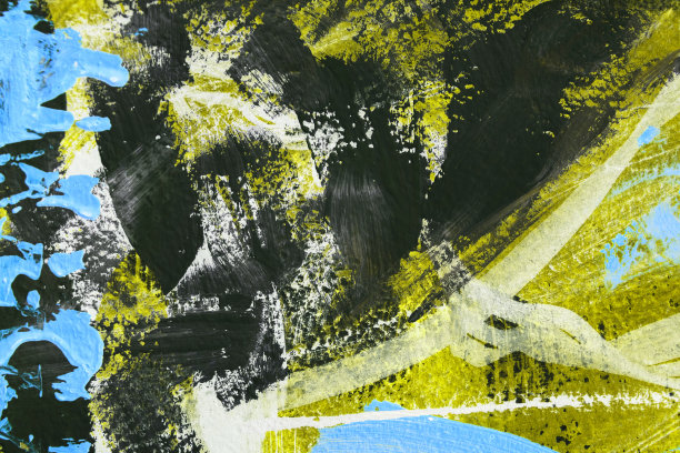 抽象艺术背景手绘丙烯画。图片下载