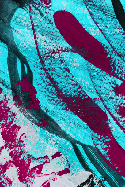 抽象艺术背景手绘丙烯画。图片下载