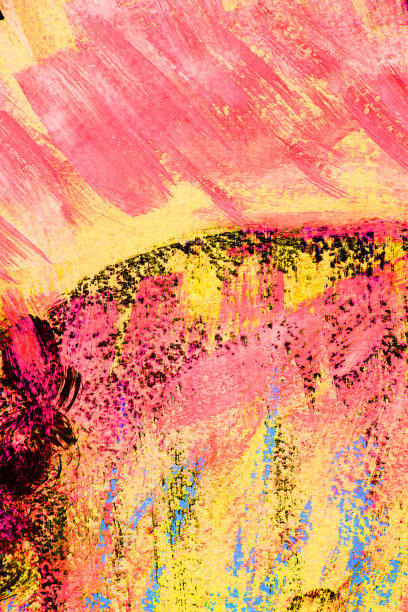 抽象艺术背景手绘丙烯画。图片下载