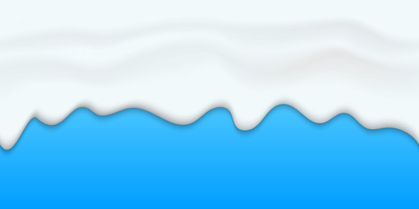 创意矢量插画的酸奶奶油液体滴，奶油融化牛奶飞溅流动无缝宽背景与透明。艺术设计甜蜜的甜点流层。抽象的概念元素图片下载