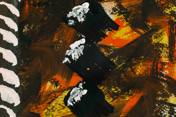 抽象艺术背景手绘丙烯画。图片下载