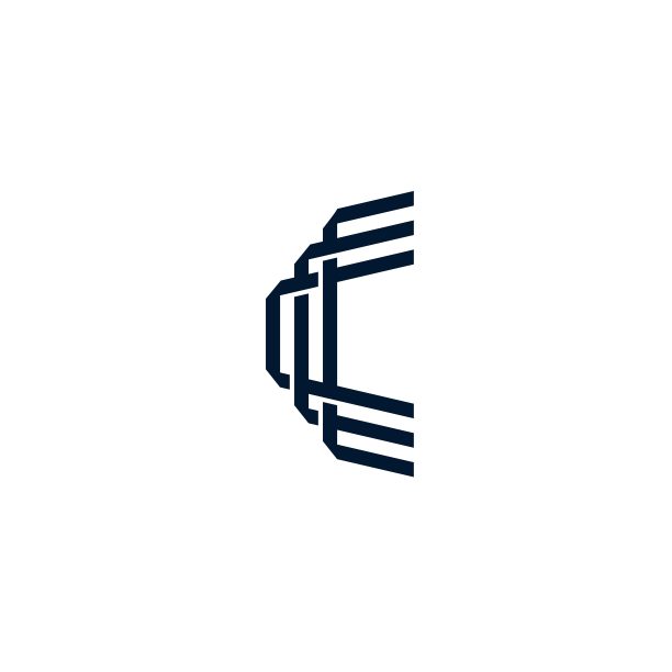 C字母矢量图标插画图片下载