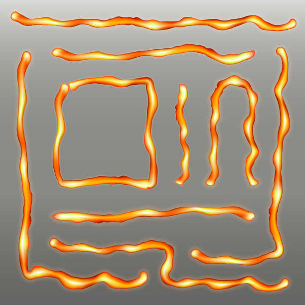 创造性的矢量插图铁焊缝线隔离在透明的背景。艺术设计铁水钢模板。抽象概念图形焊接不锈钢元件图片下载