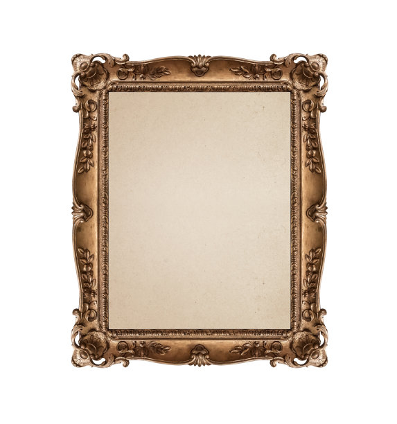 古董古董相框。图片下载