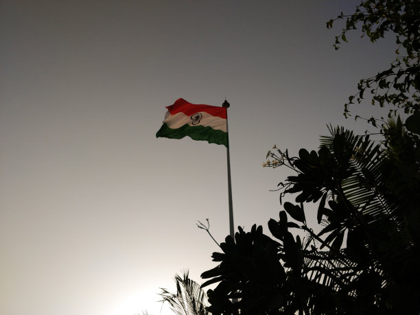 印度三色旗社交媒体营销模板图片下载