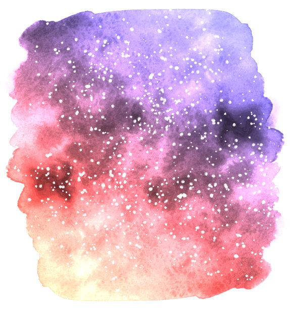 抽象背景，水彩插图，渐变颜色图片下载