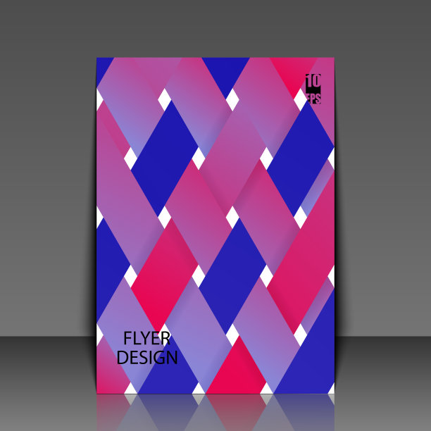 彩色抽象三维条纹背景。Eps10矢量图图片下载