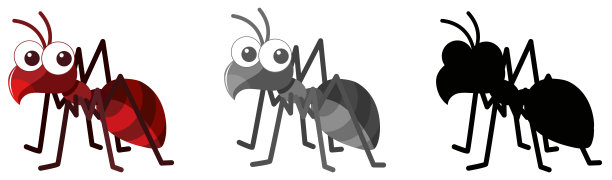 蚂蚁字符集图片下载