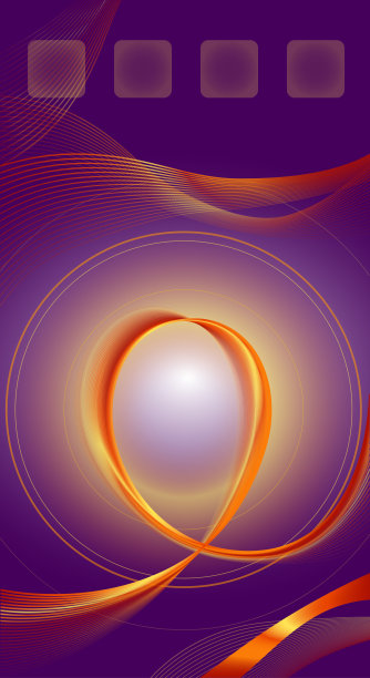 手机屏幕模板抽象霓虹灯背景图片下载