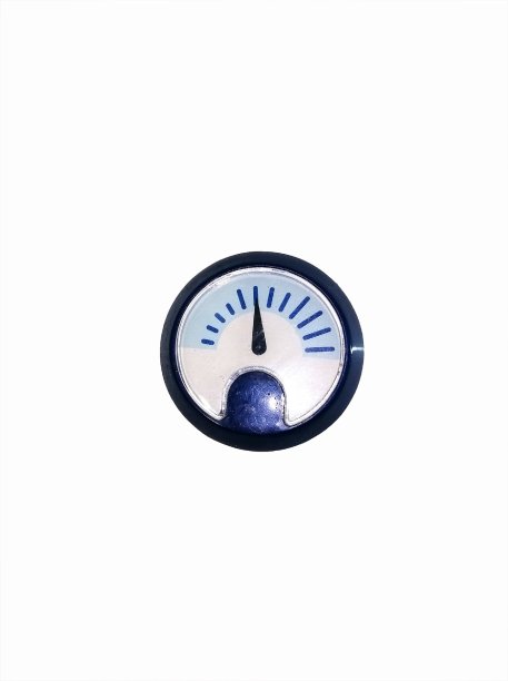 锅炉温度计的摄氏温度表指示水箱中的水的温度。图片下载