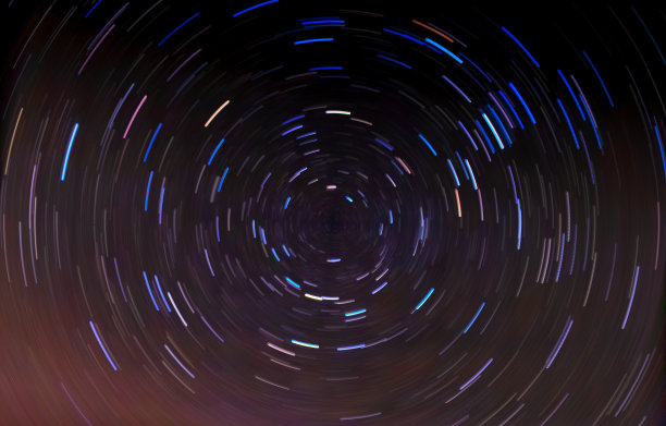 星星划过美丽的夜晚，doi samer dao泰国图片下载