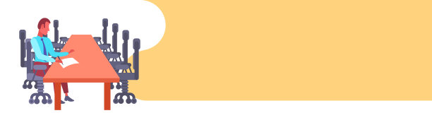 商务人士围坐圆桌，签署商务合同文件，制定交易理念，现代会议室室内横旗图片下载