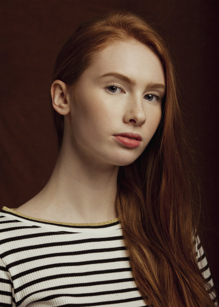 少女的大头照图片下载