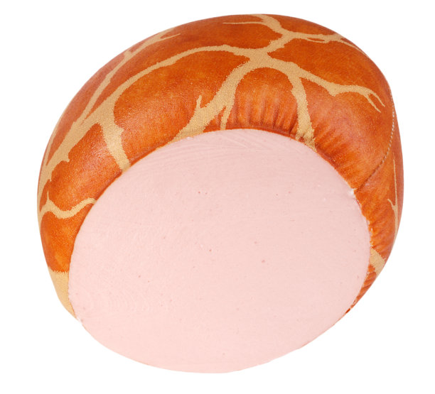 一个香肠被孤立图片下载