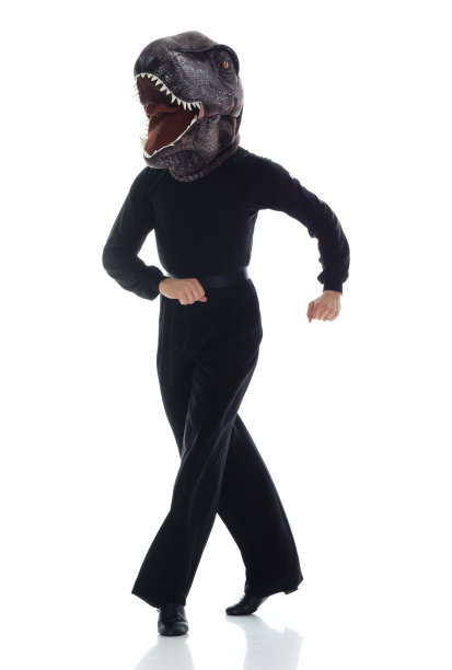 雄性恐龙交际舞图片下载