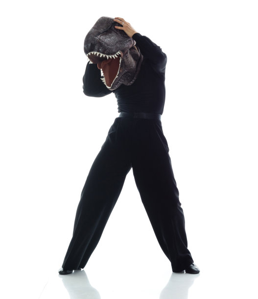 雄性恐龙交际舞图片下载