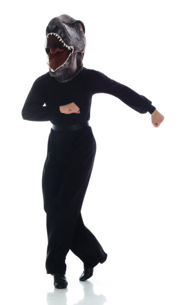 雄性恐龙交际舞图片下载