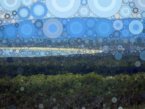 抽象海洋海洋和山脉马赛克纹理背景图片下载