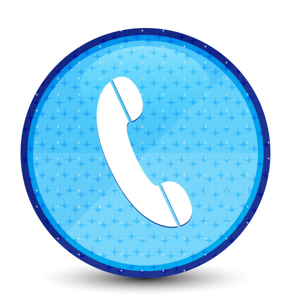 手机图标银河青色蓝色圆形按钮图片下载