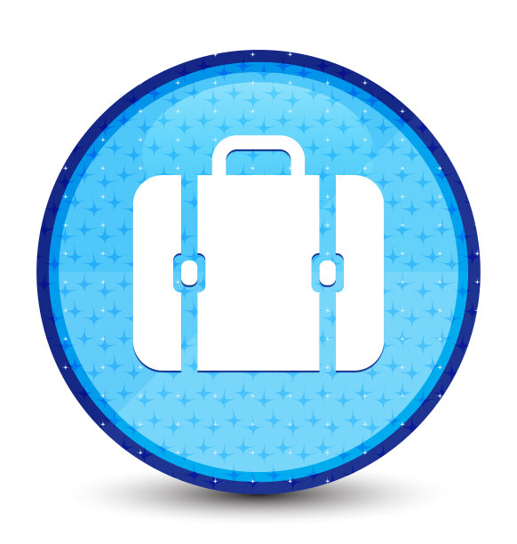 包图标银河青色蓝色圆形按钮图片下载